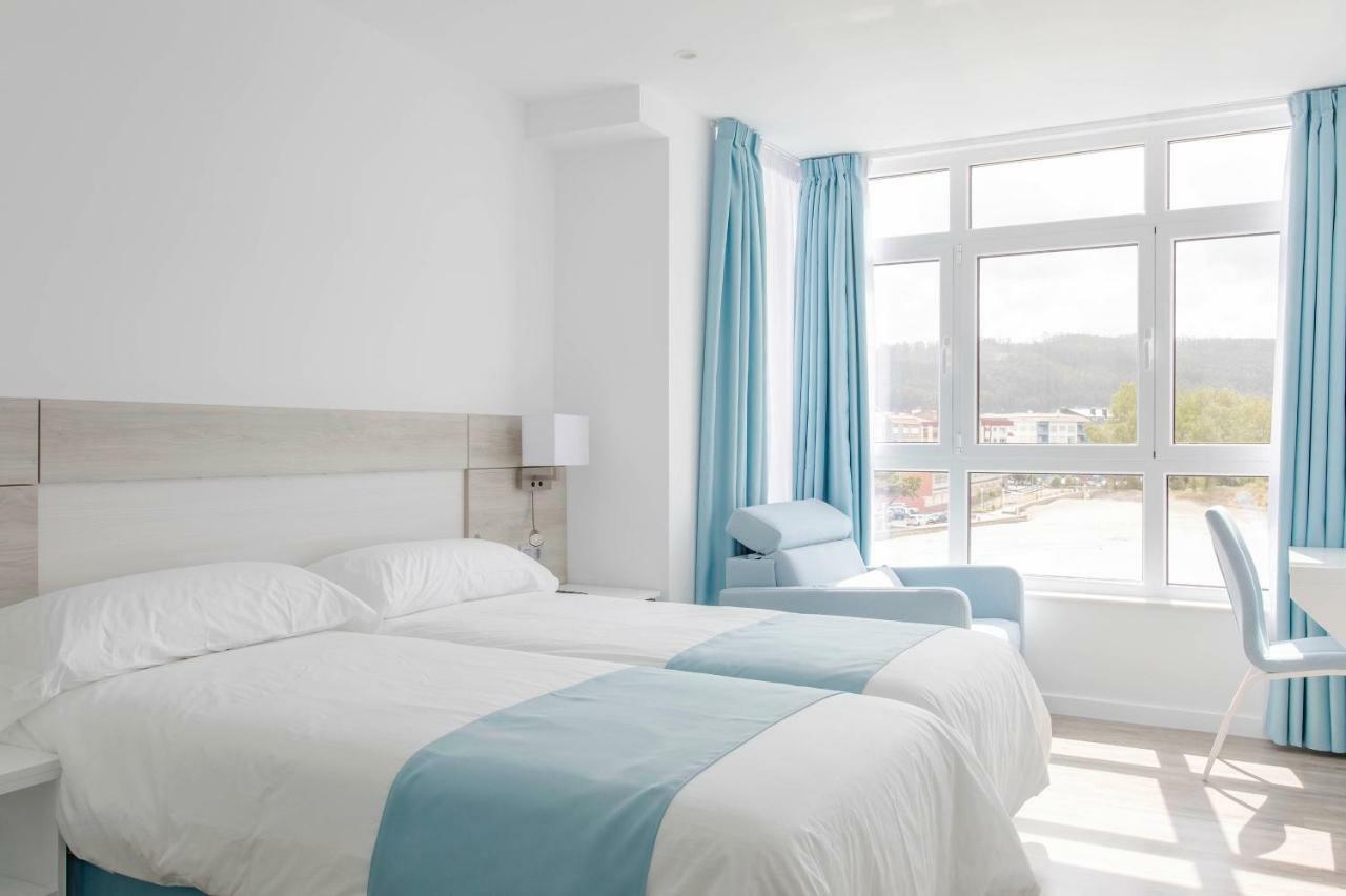 Hostal Praia Madalena Cedeira Exteriör bild